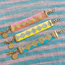 Load image into Gallery viewer, Soleil Bracelets - Pink / Yellow / Turquoise