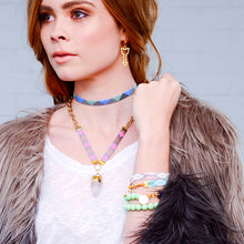 Load image into Gallery viewer, Twilight Woven Beaded Bracelets - Pink / Bronze / Orange / Turquoise